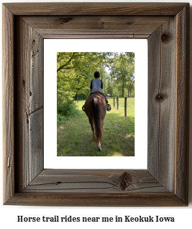 horse trail rides near me in Keokuk, Iowa